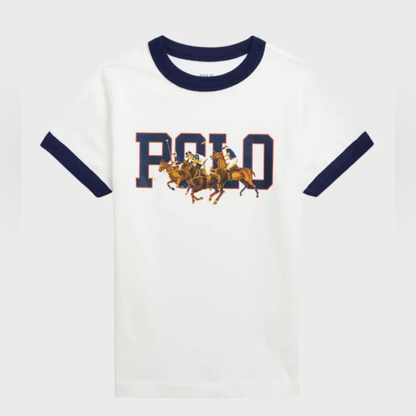 Polo Ralph Lauren Boys Logo Cotton T-Shirt, New with Tag