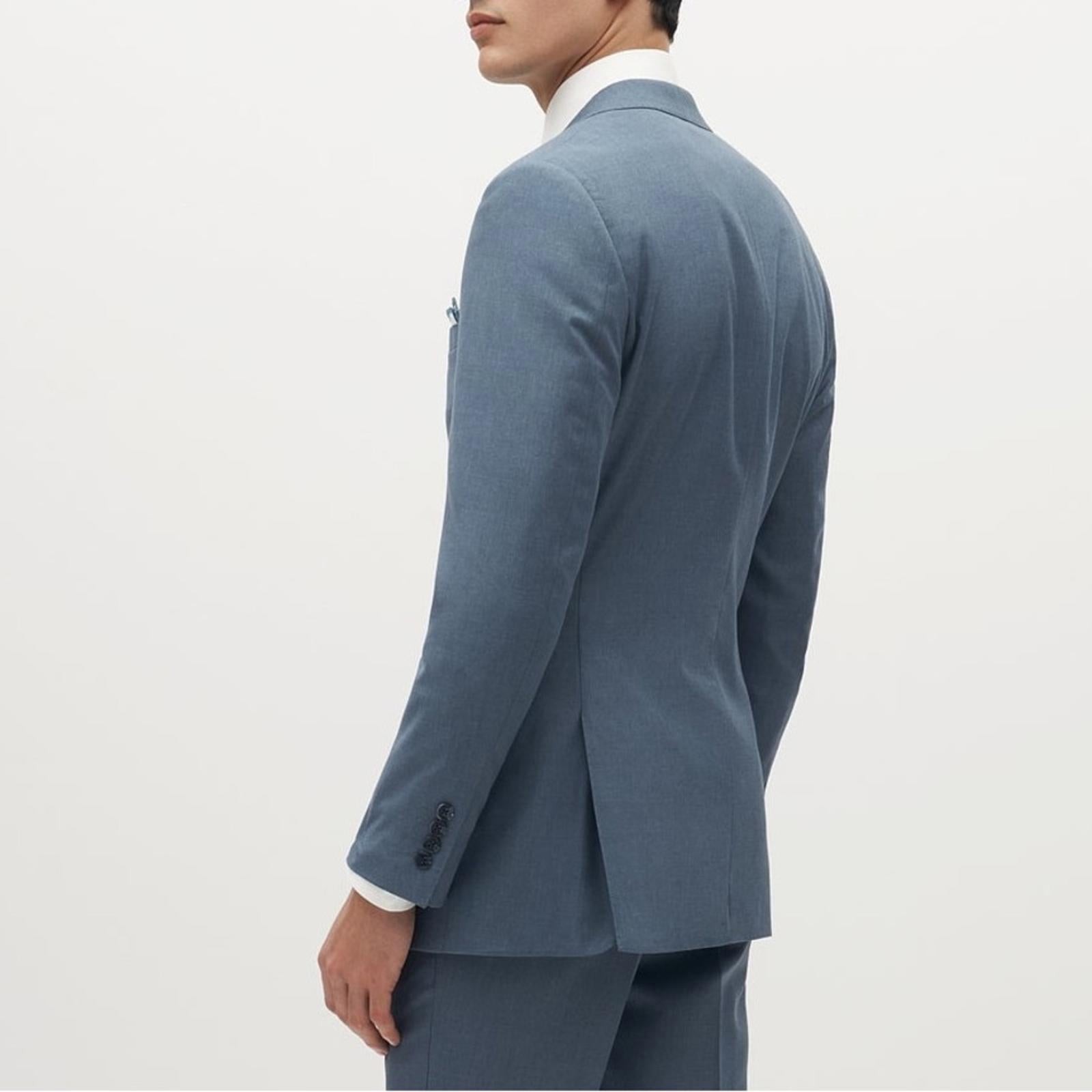 Suit Shop Men's Light Blue Slim Jacket Size 34 Short, New w/Tag $199