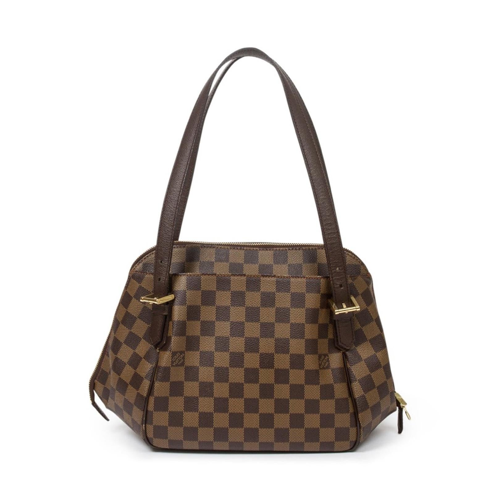Louis Vuitton Damier Ebene Belem MM Shoulder Bag – N51174 – Pristine