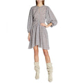 Étoile Isabel Marant Marili Ruched Blouson-Sleeve Dress, Size US4|FR34 New w/Tag