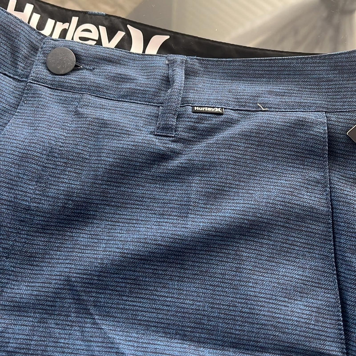 HURLEY Benton Walk Shorts, Blue Size 31 New w/Tag