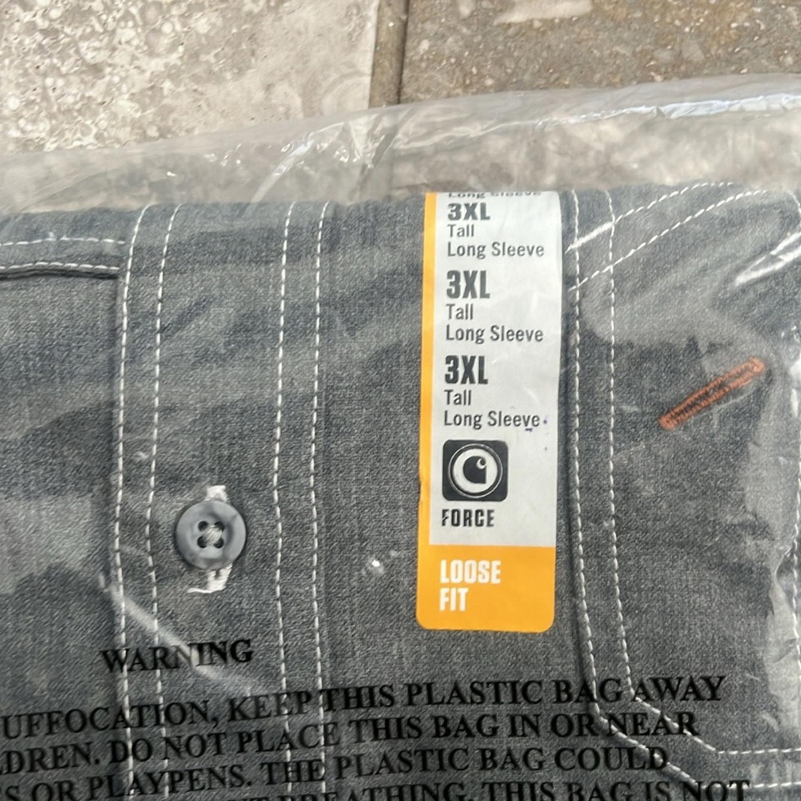 Carhartt Flame-Resistant Force Loose Fit Lightweight Long Sleeve Shirt, 3XL NWT