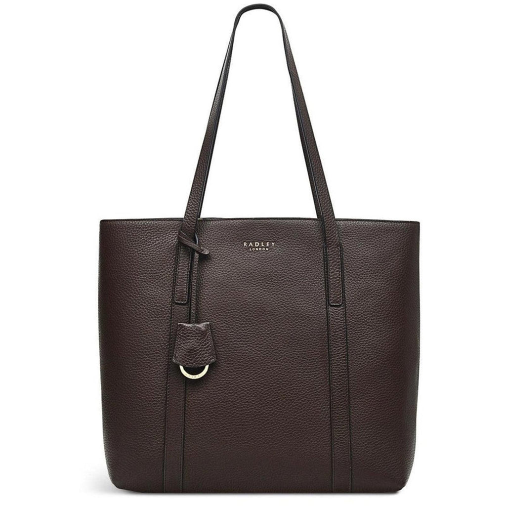 RADLEY London Museum Street Large Open-Top Tote in Dark Brown, NWT