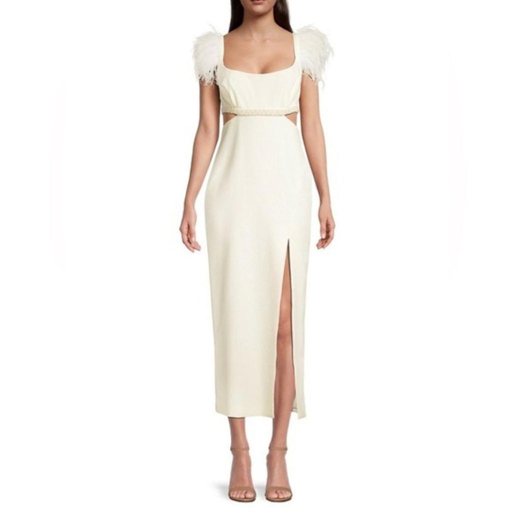 NWT LIKELY Revolve * Taliah Gown in White, Size 12 New w/Tag $478