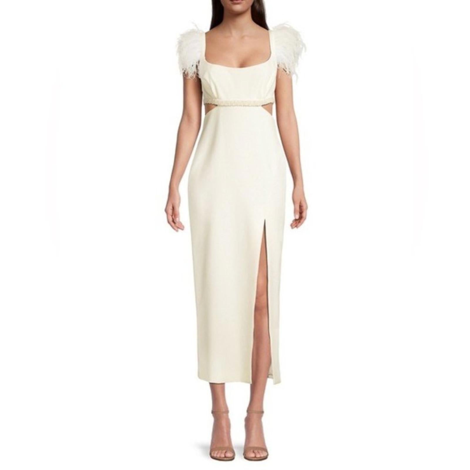 NWT LIKELY Revolve * Taliah Gown in White, Size 12 New w/Tag $478