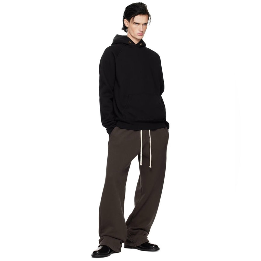 LES TIEN Black Heavyweight Raglan Hoodie, Size XXL EXCELLENT! Retail $220