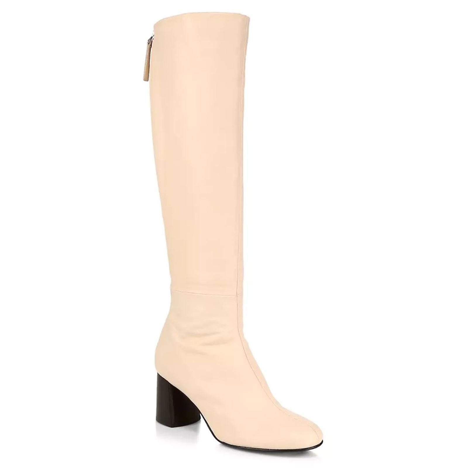 3.1 Phillip Lim Nadia High Block Heel Boots, Size 38.5 New in Box Retail $950