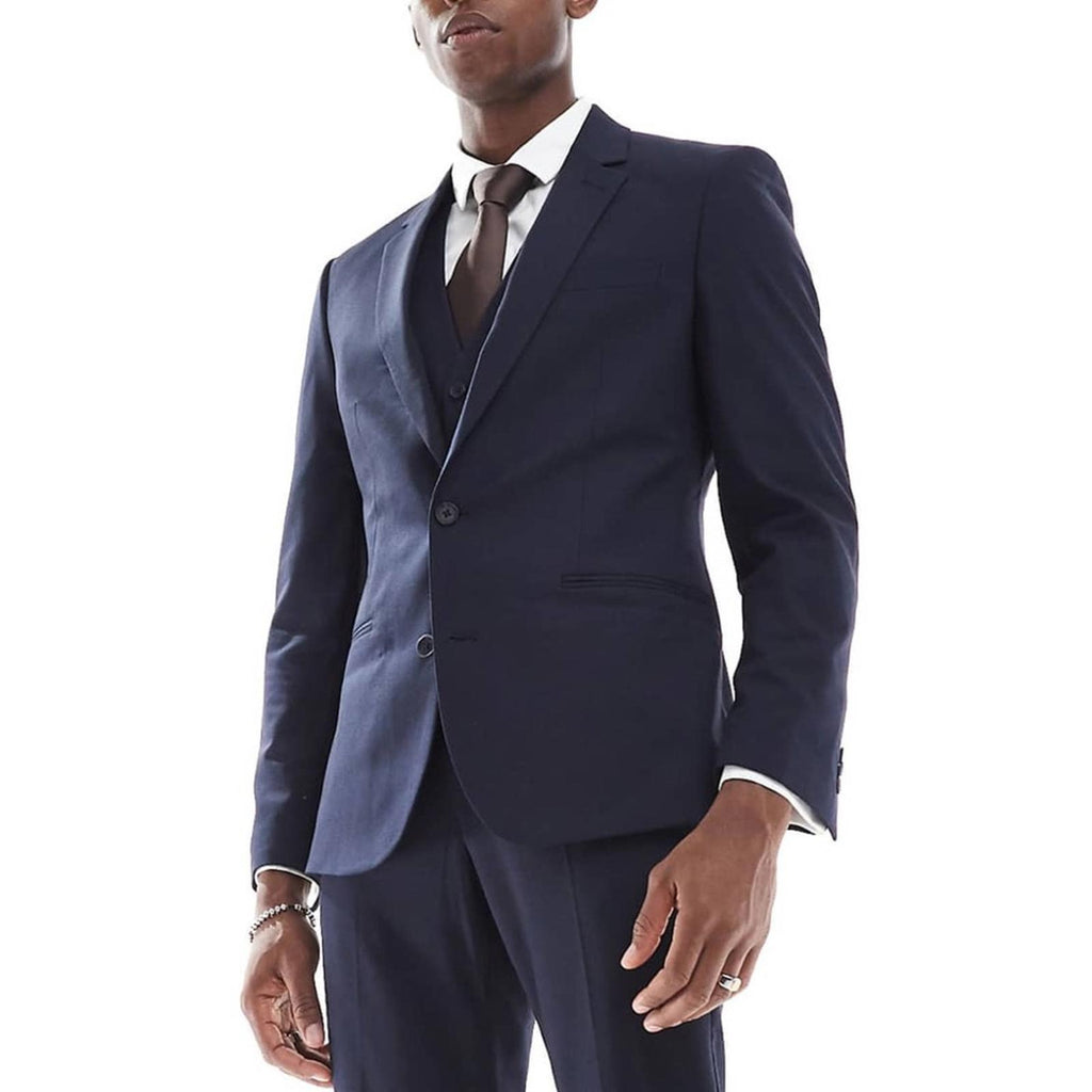 Asos Design Two-Button Suit Jacket in Navy, NWT, Size 38R