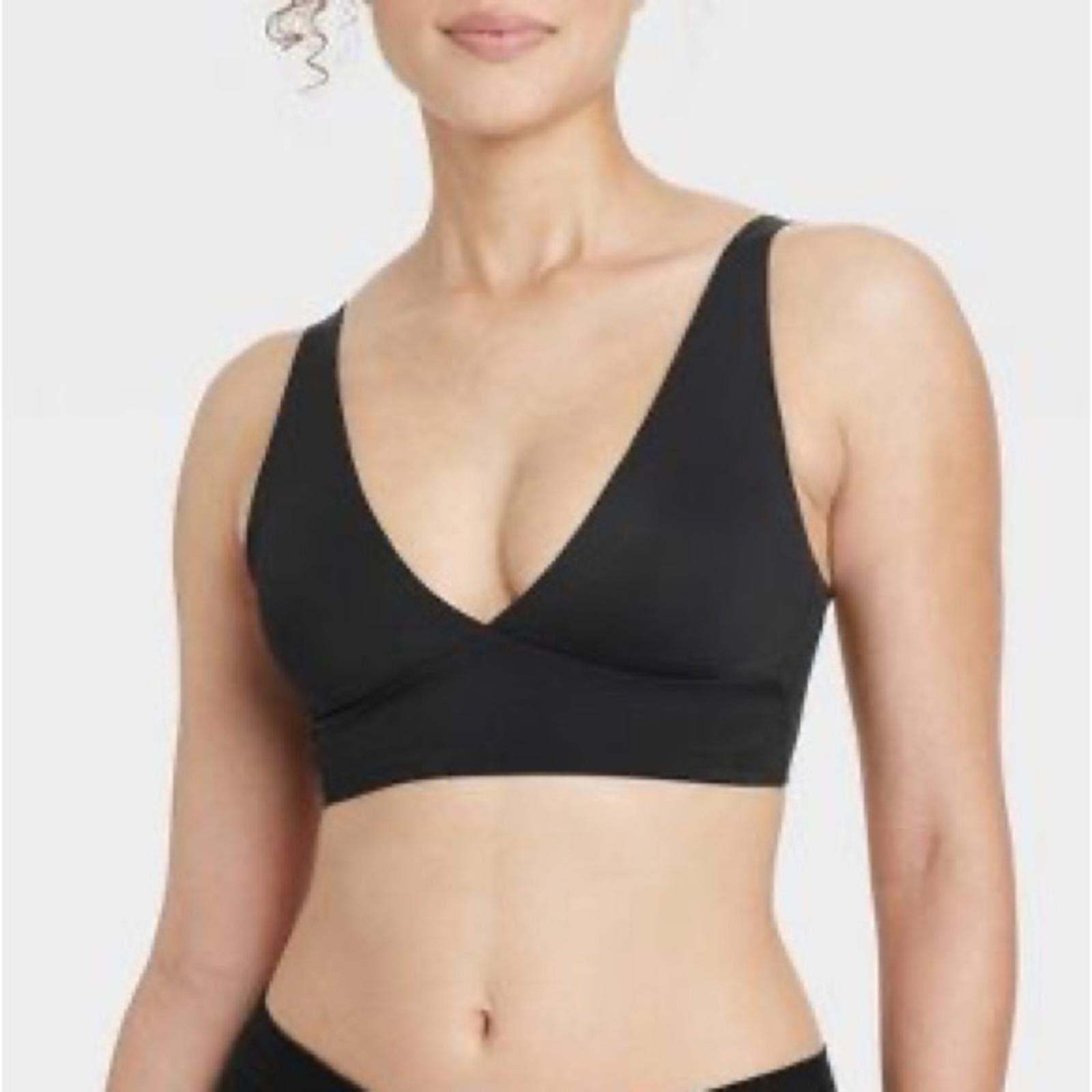 ID Ideology BLACK Low-Impact Bra, Black New with Tag