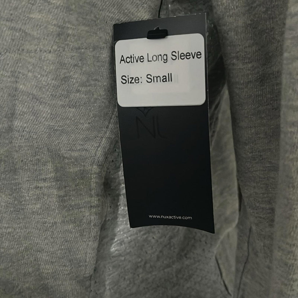 NUX Hoodie Long Sleeve Cardigan Sweatshirt, Size Small New w/Tag
