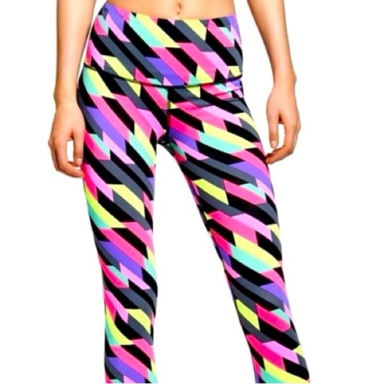 VSX Victoria’s Secret Knockout Vibrant Crop Leggings, Size XS EXCELLENT!
