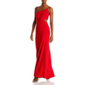 AQUA Scuba Crepe One-Shoulder Dress Bloomingdale’s Exclusive Size 12 NWT $258