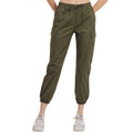 L.T.J Letter to Juliet Cargo Joggers in Olive, Size L New w/Tag