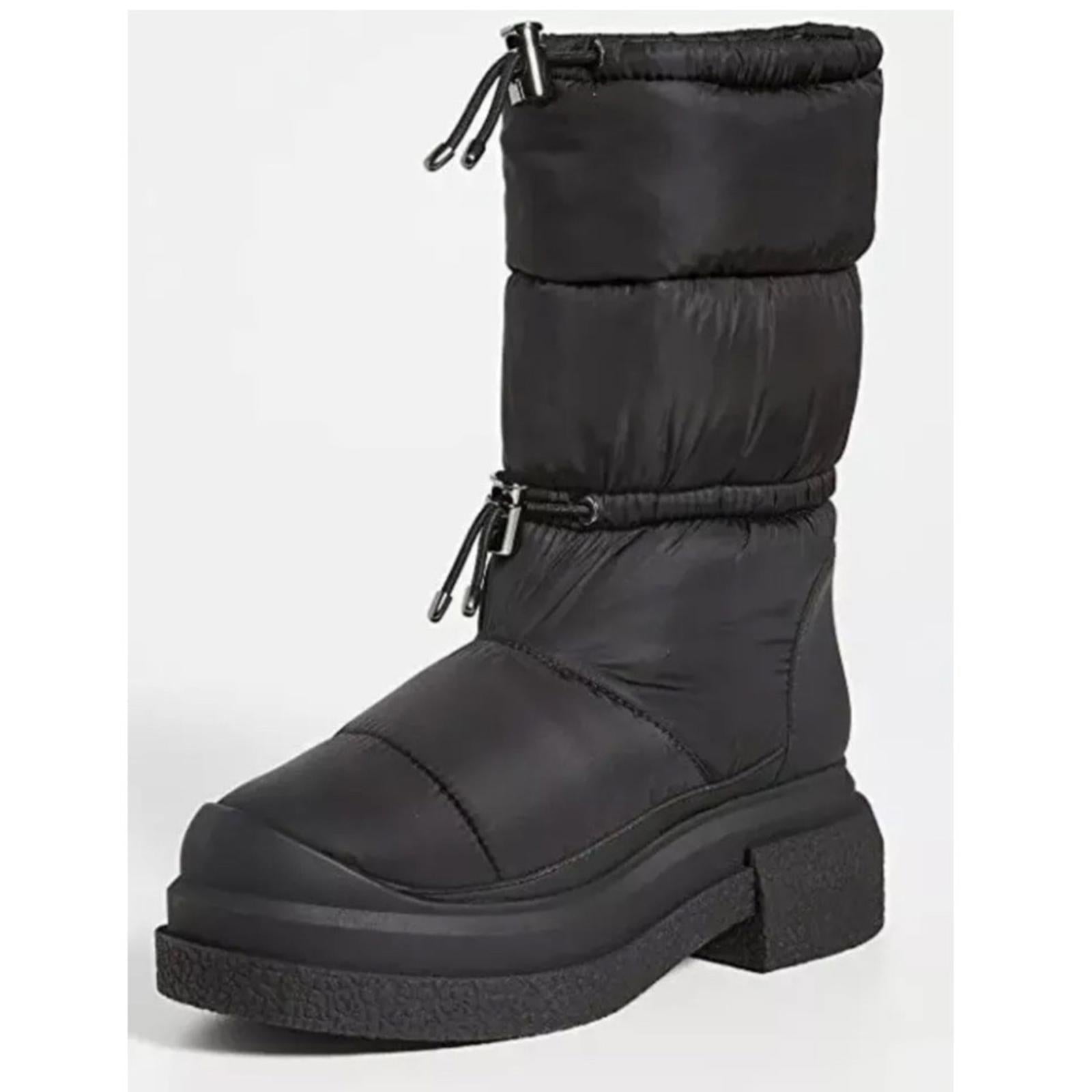 Stuart Weitzman Cam SportLift Boots in Black, Size 7.5 New in Box Retail $595
