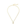 Ava Nadri 18kt. Gold Plated Brass Smiley Face Pendant Necklace, New w/Tag