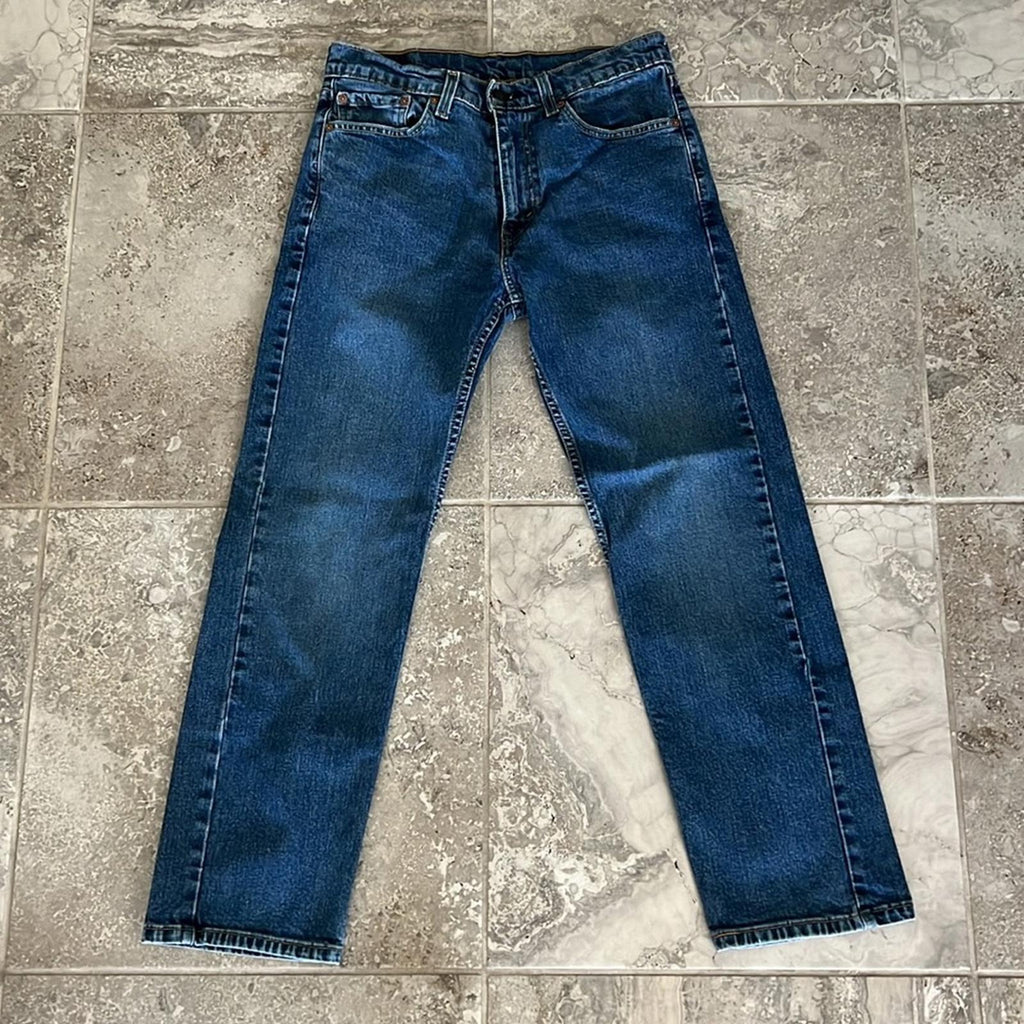 Levi’s 505™ Regular Fit Men’s Jeans, Size W32 X L32 Medium Wash EXCELLENT