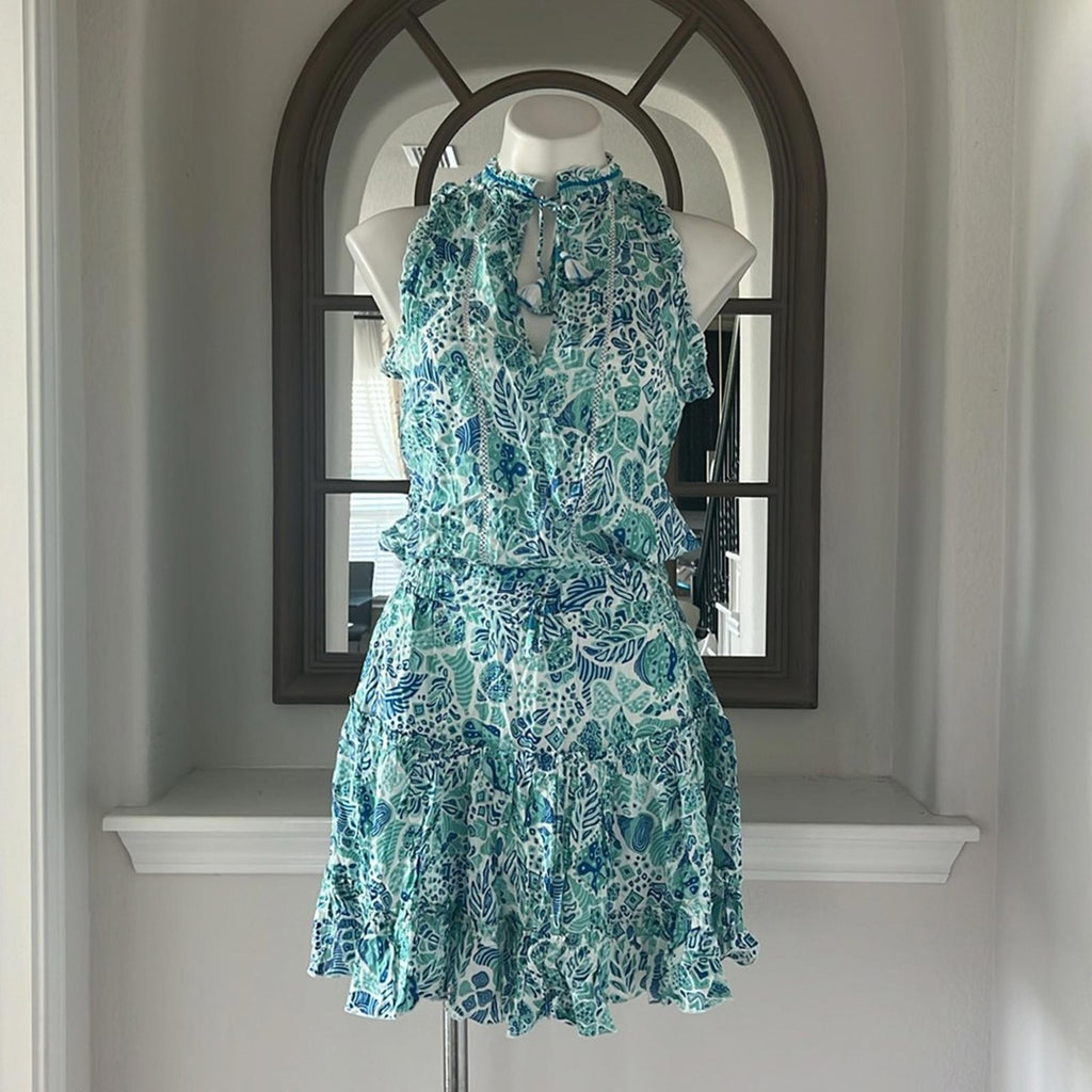 Poupette St. Barth Clara Sleeveless Mini Dress, Revolve* Size M New w/Tag