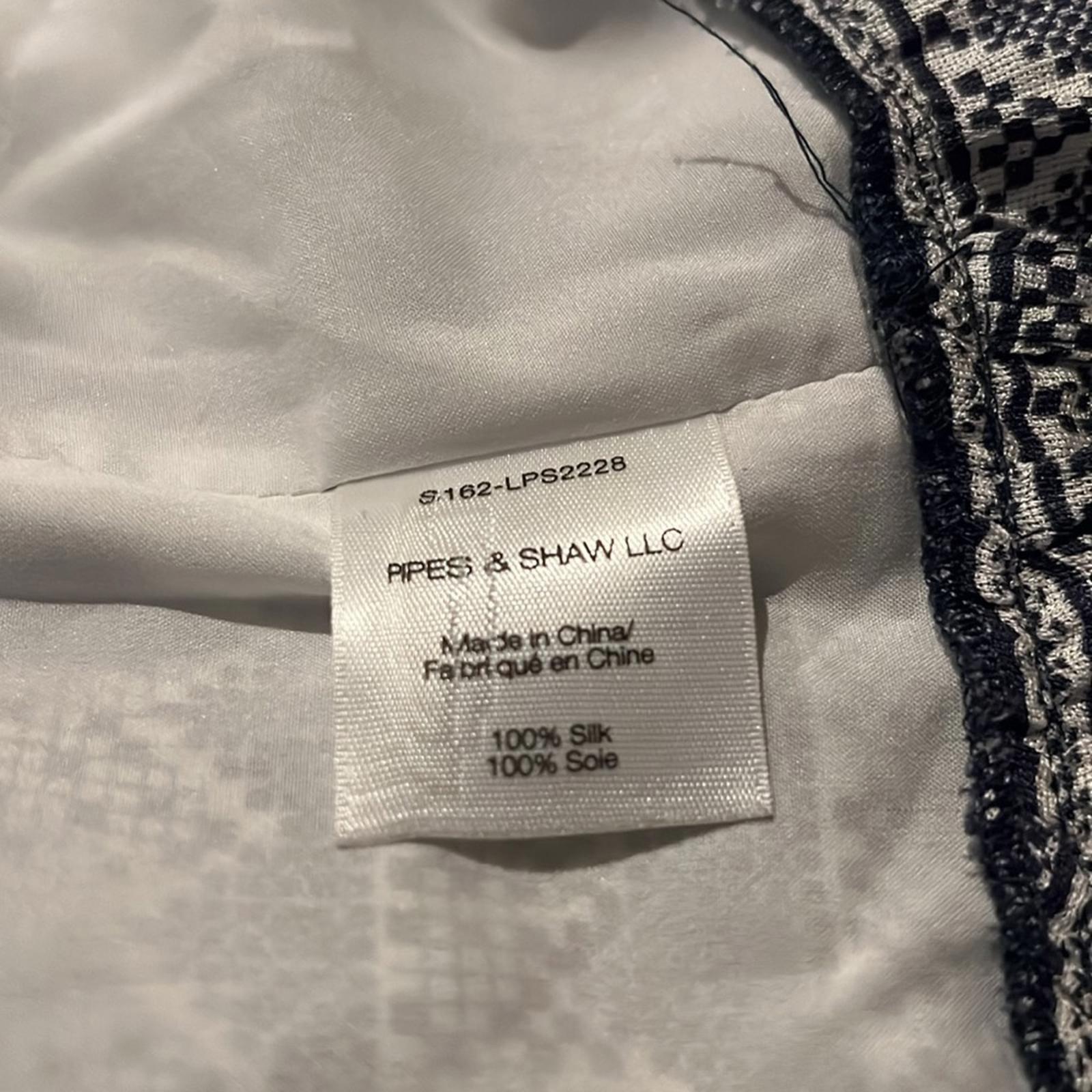 Veronica Beard Agathe Silk Multipattern Dress, Size 8 Retail $595 (Excellent)