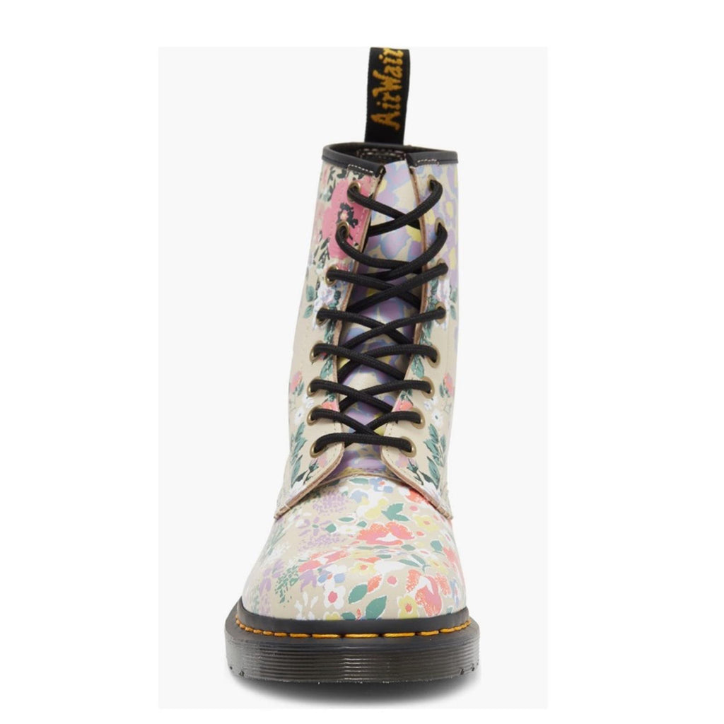 Dr. Martens 1460 Floral Lace Up Boots, Floral Beige, Size 5 New w/o Box