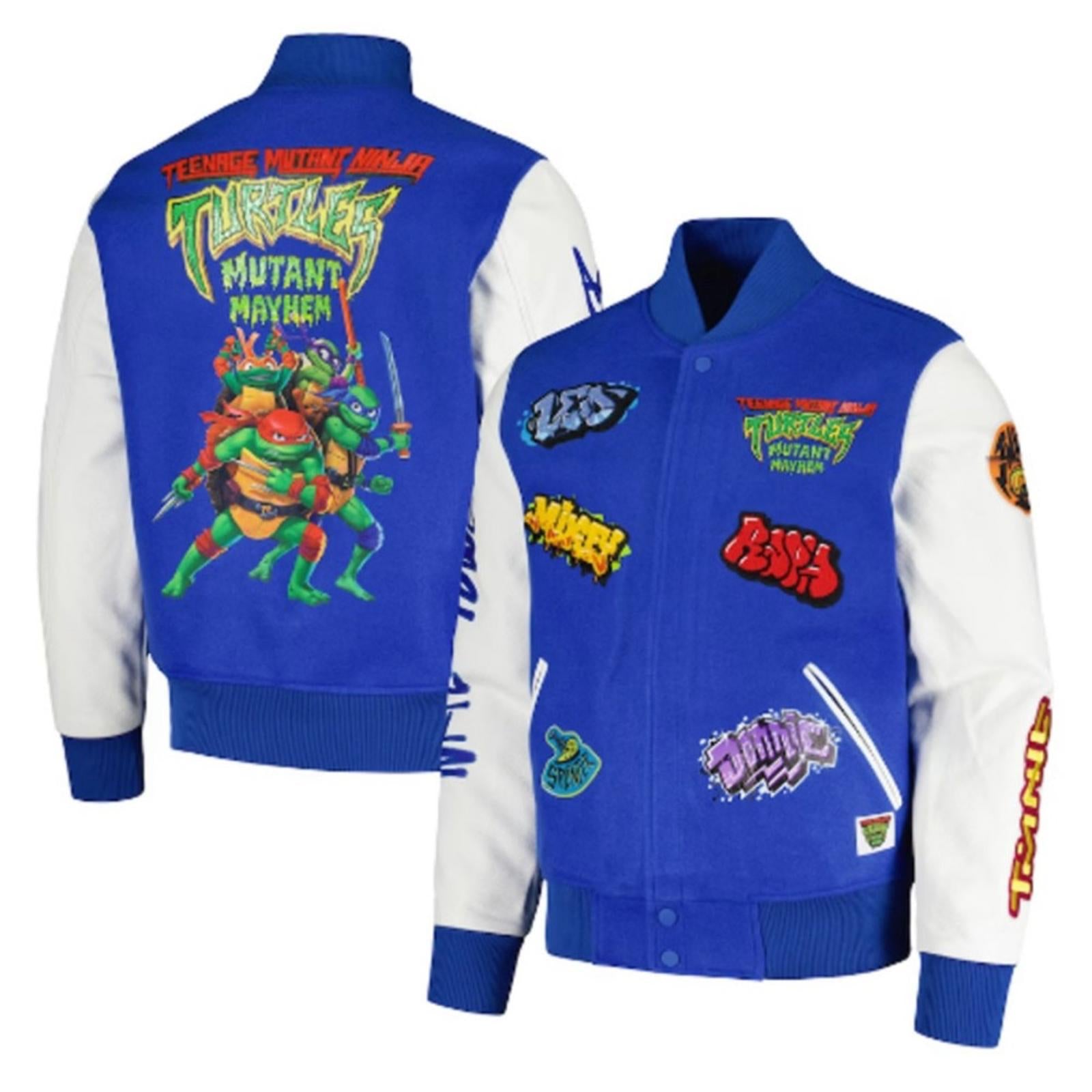 Nickelodeon Freeze Max Teenage Mutant Ninja Varsity
Jacket Size XL New w/Tag