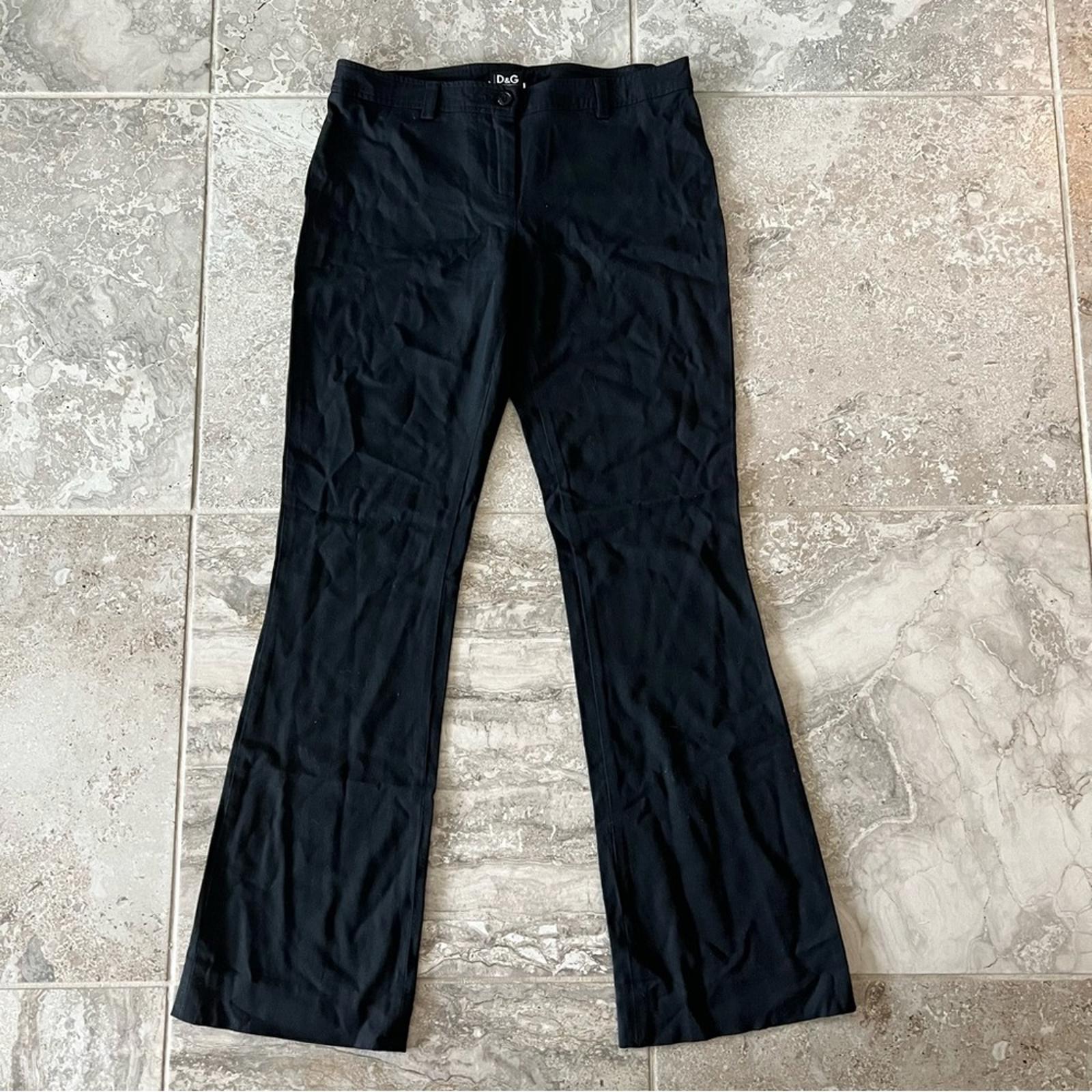 Dolce & Gabbana Women’s Black Pants Made in Italy, Waist 30” EXCELLENT! $950