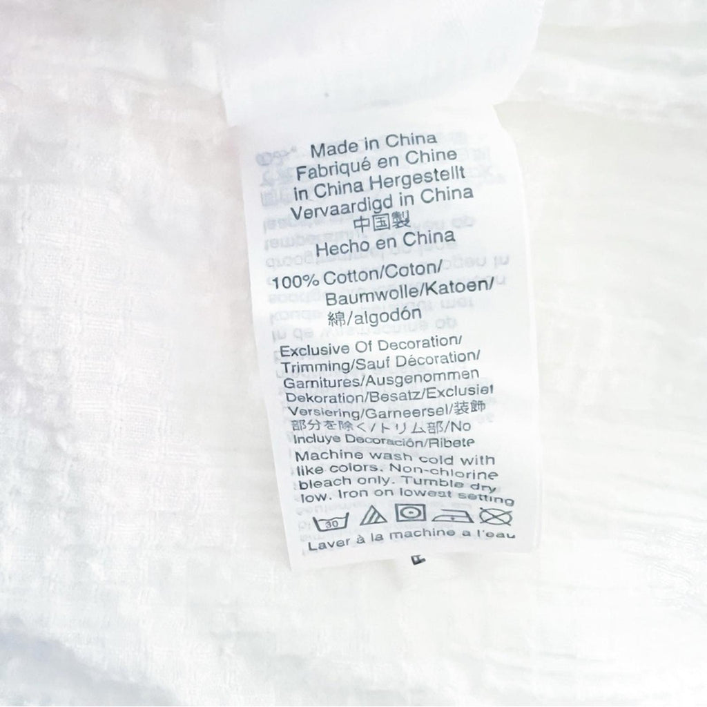 J. Crew Tiered Tunic Dress in White, Size Small EXCELLENT!