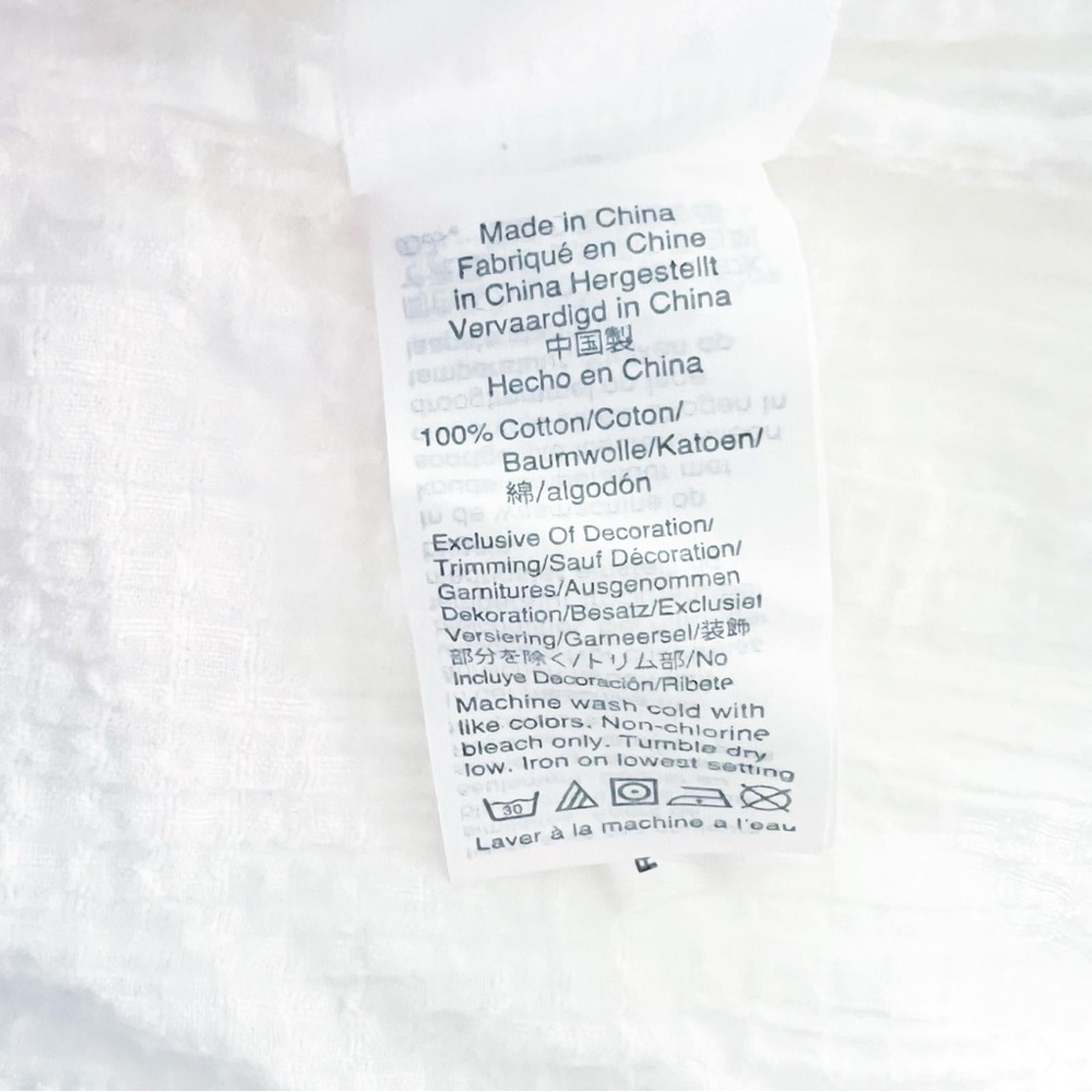 J. Crew Tiered Tunic Dress in White, Size Small EXCELLENT!