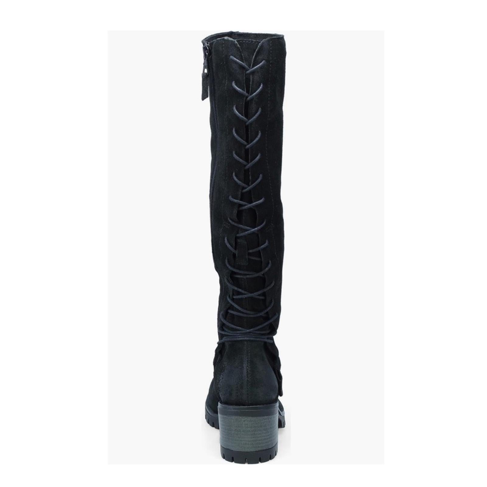 Miz Mooz Mayer Knee High Boots in Black, Size 36 New w/o Box