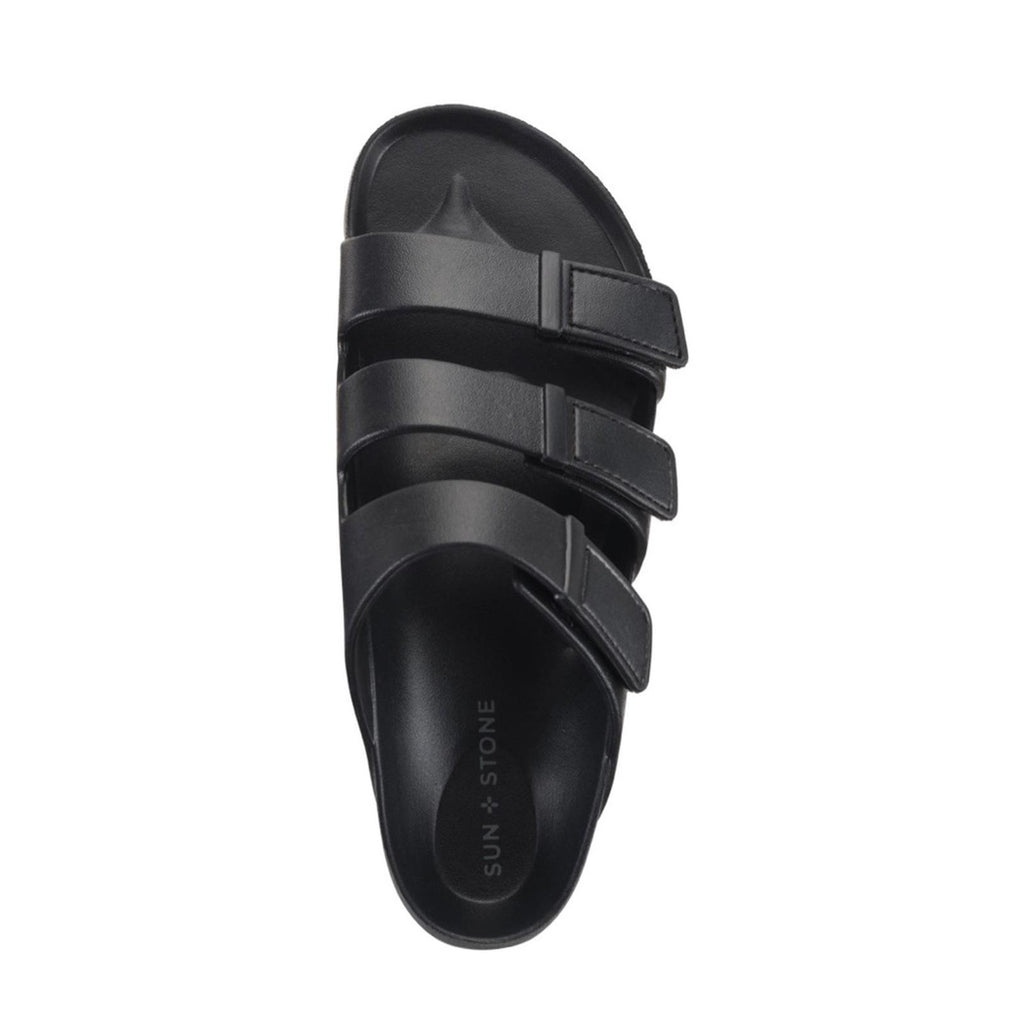 Sun + Stone Adjustable Strap Comfort Bowie Slip On Slide Sandals Size 8 NWT