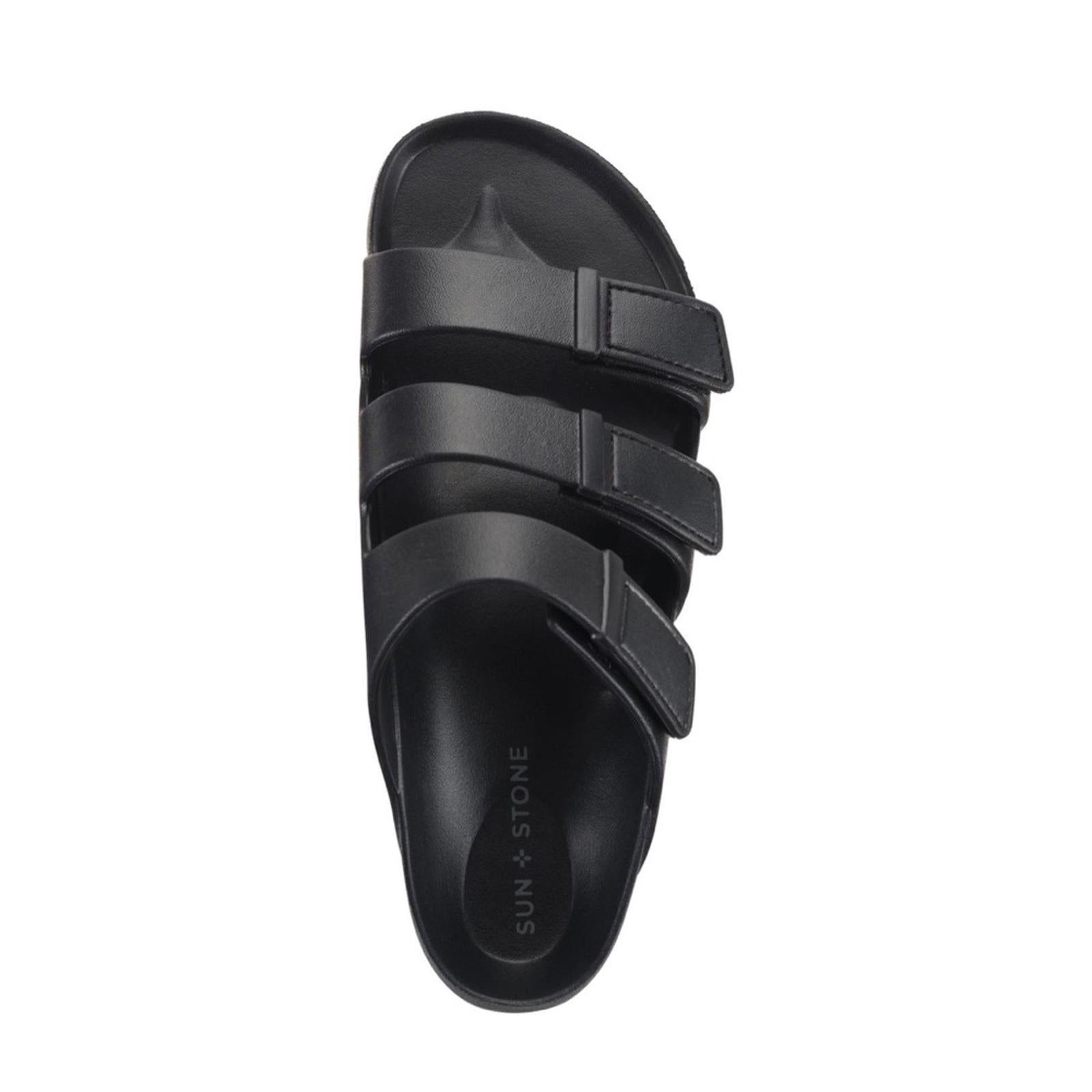 Sun + Stone Adjustable Strap Comfort Bowie Slip On Slide Sandals Size 8 NWT