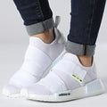 NWT Adidas Originals NMD_R1 Boost Laceless Sneakers, Size 7.5 New in Box $150