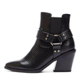 Shoe Dazzle Dasey Pointed Toe Cowgirl Ankle Boots Size US6, EU36.5 New w/o Box