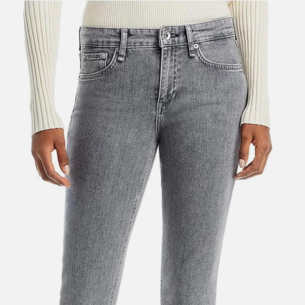 Rag & Bone Colby Cate Denim Mid-Rise Ankle Skinny Jeans, Size 24 New w/Tag $255