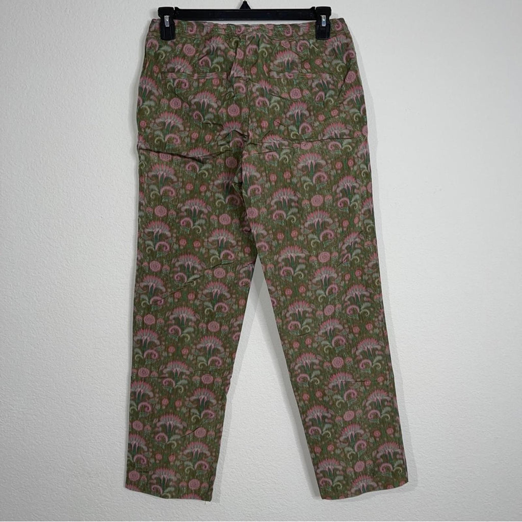 Soulland Men's Erich Drawstring Pants in Green Multi, Size S New w/Tag