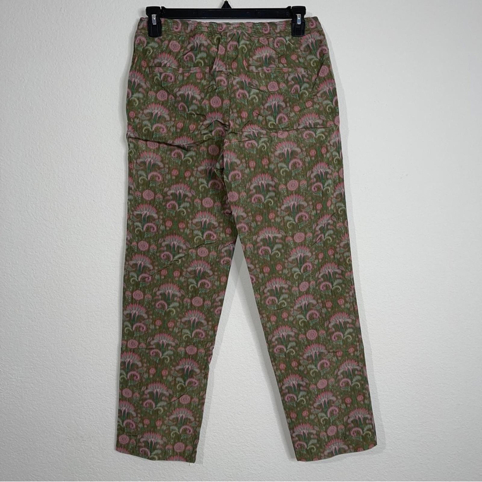 Soulland Men's Erich Drawstring Pants in Green Multi, Size S New w/Tag