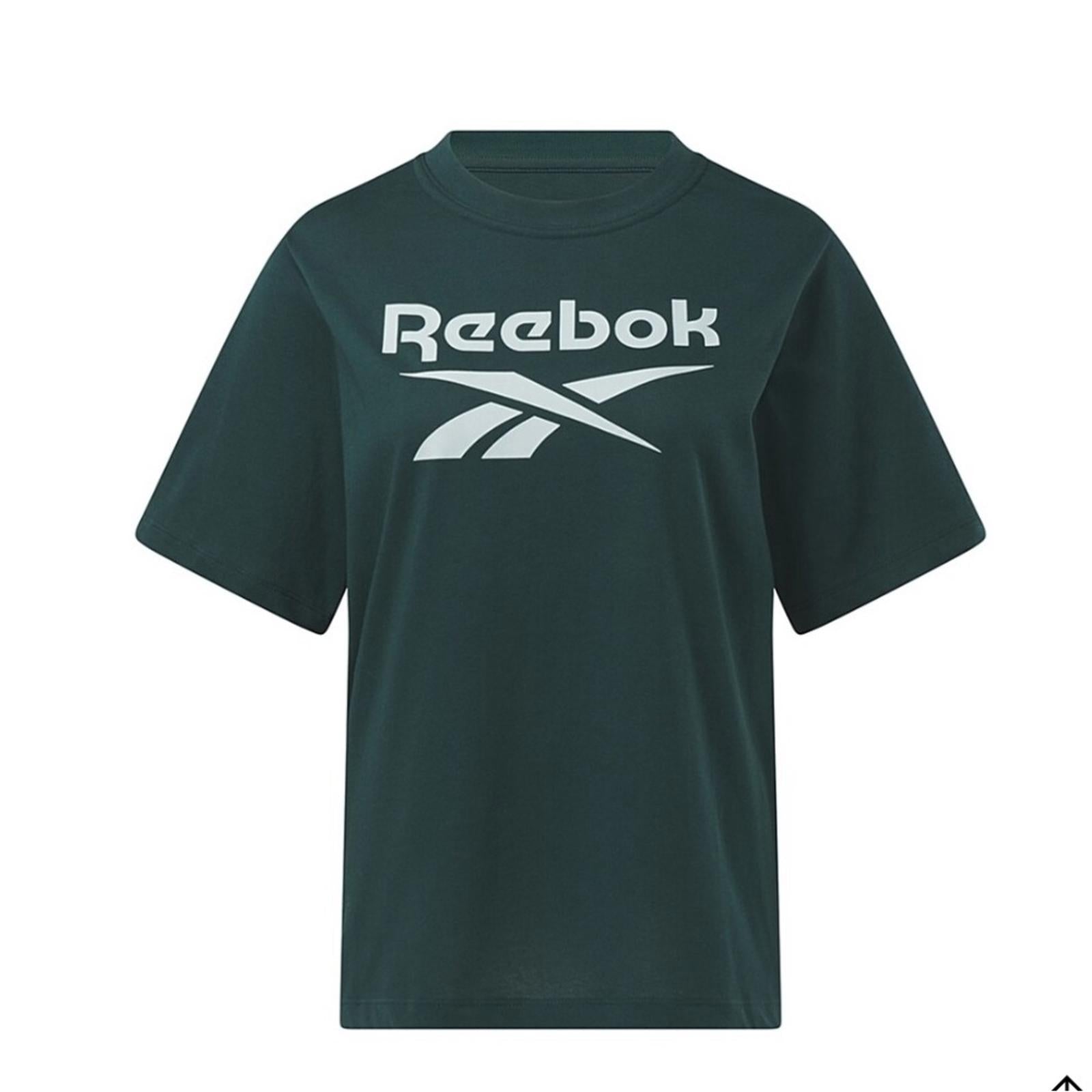 NWT Reebok Plus Size Crewneck T-Shirt Unisex, Green Size 2X New w/Tag