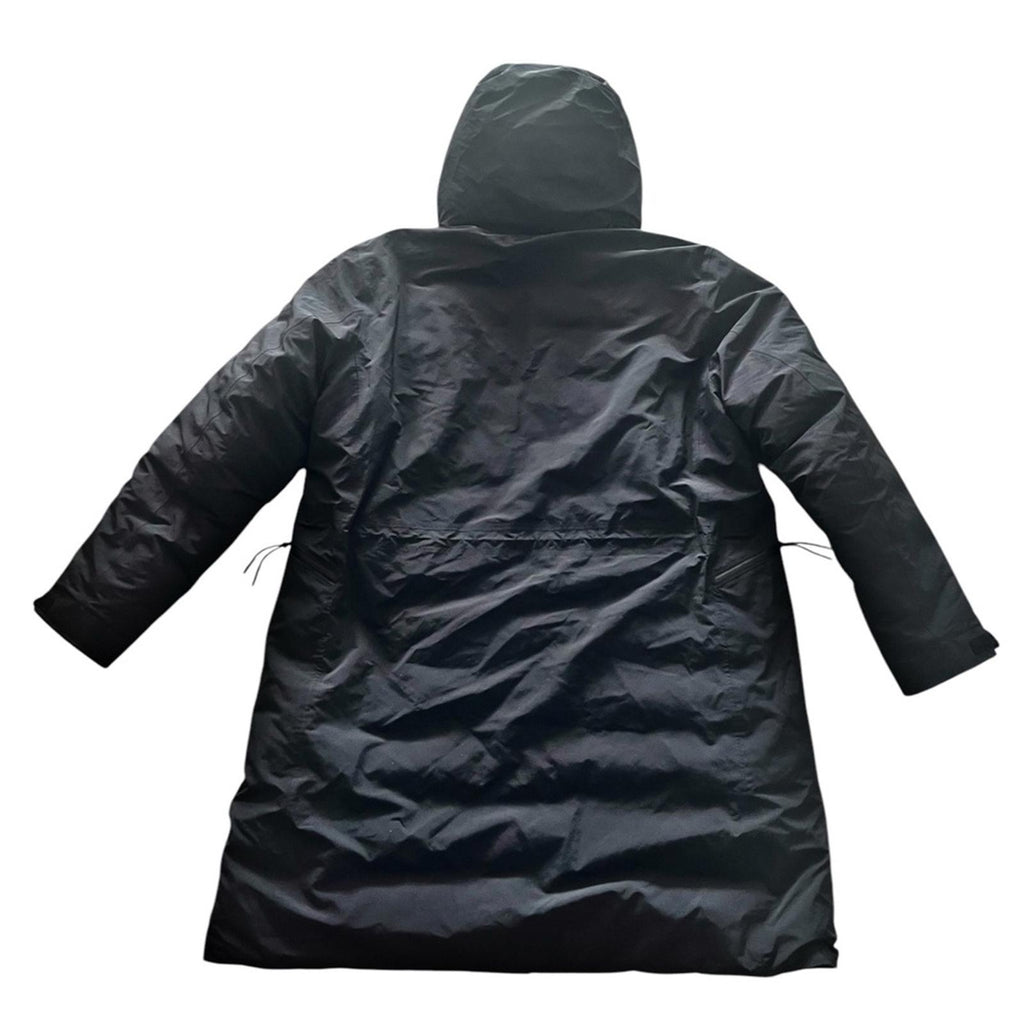 C.P. Company Micro M Re-Cycled Long Parka Coat, Black Size 52/XL NWT Retail $925