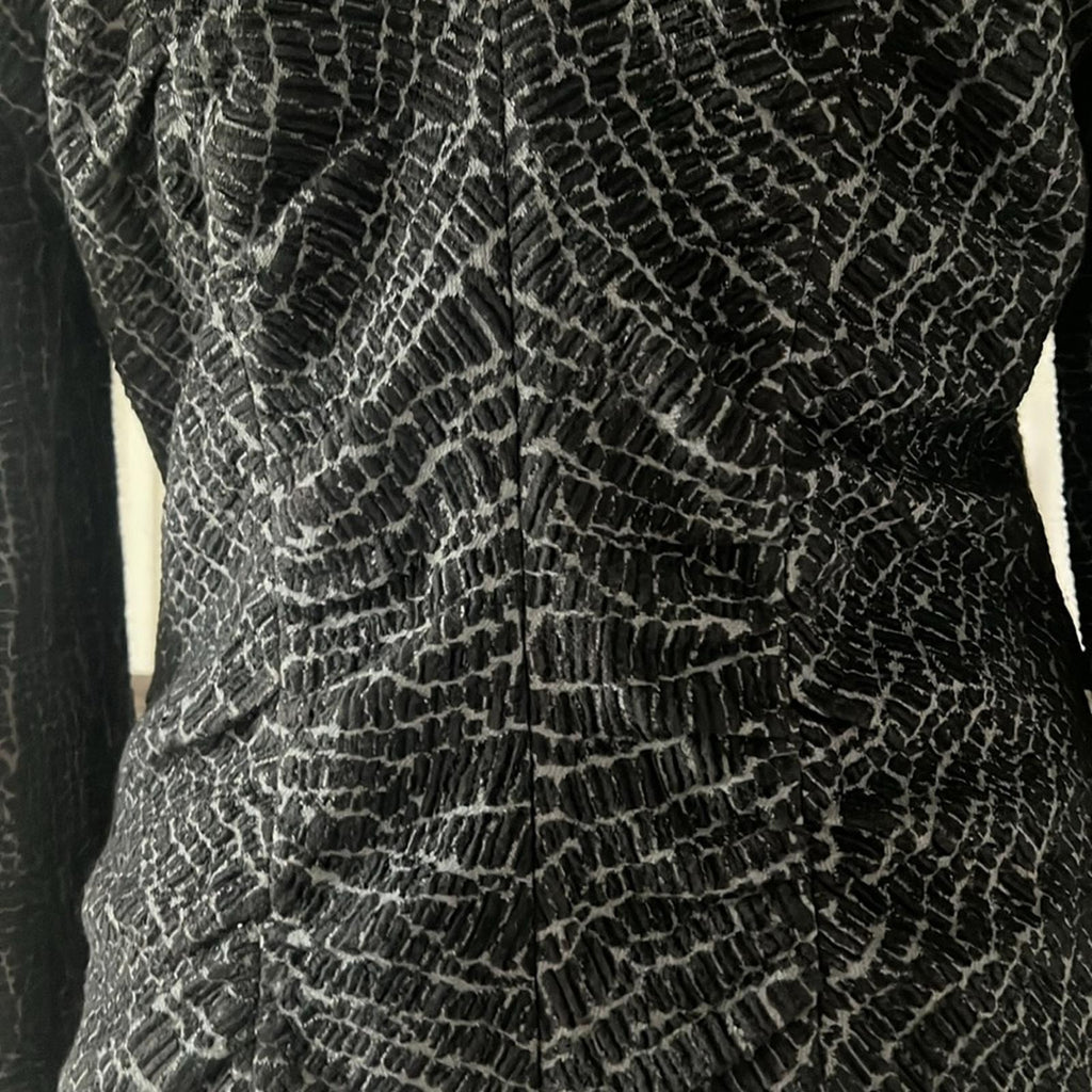 Armani Collezioni Blazer (Made in Italy) Animal Print Size 10, New w/Tag $1,495