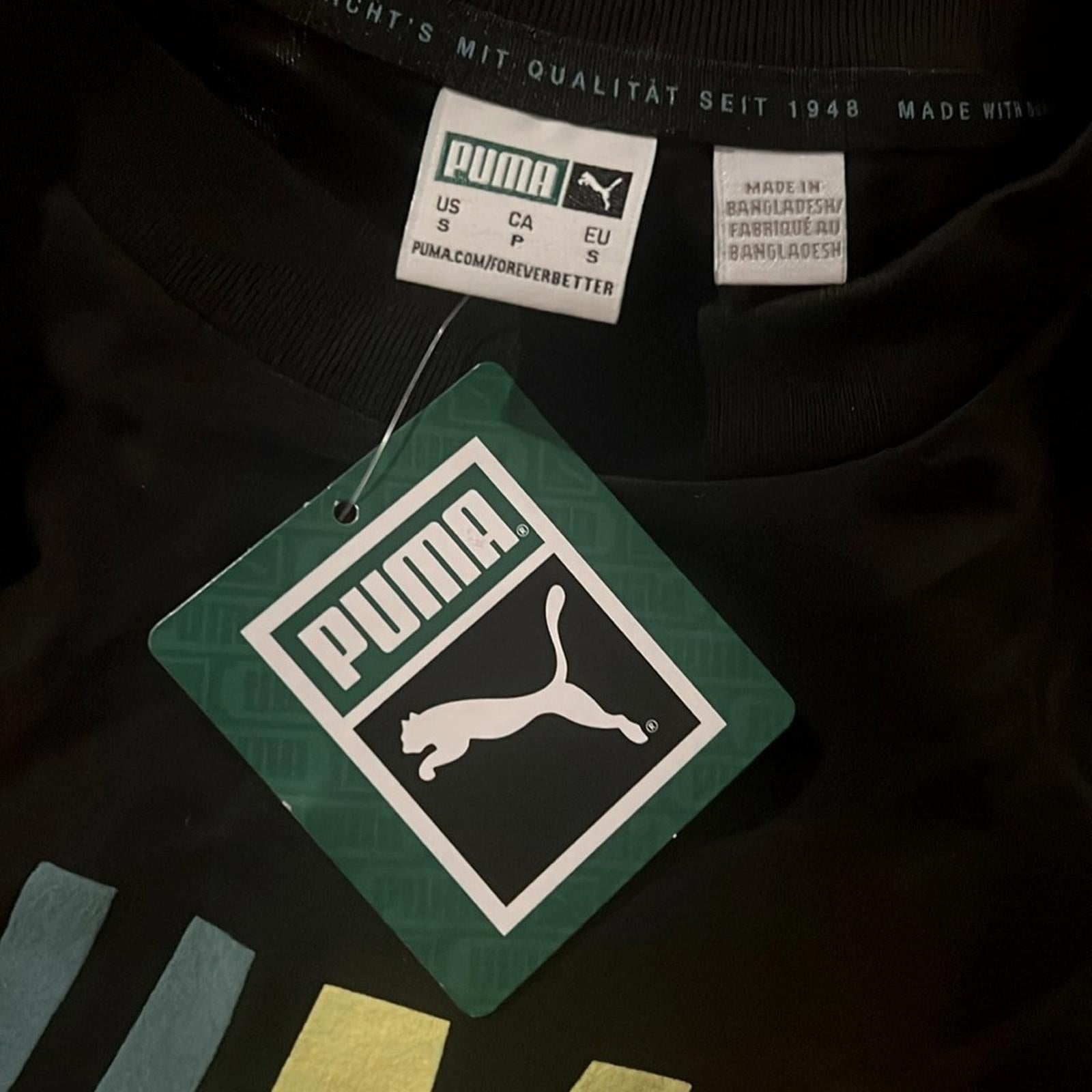 Puma SWXP Graphic Tee in Black, Size S New w/Tag SOLD OUT!