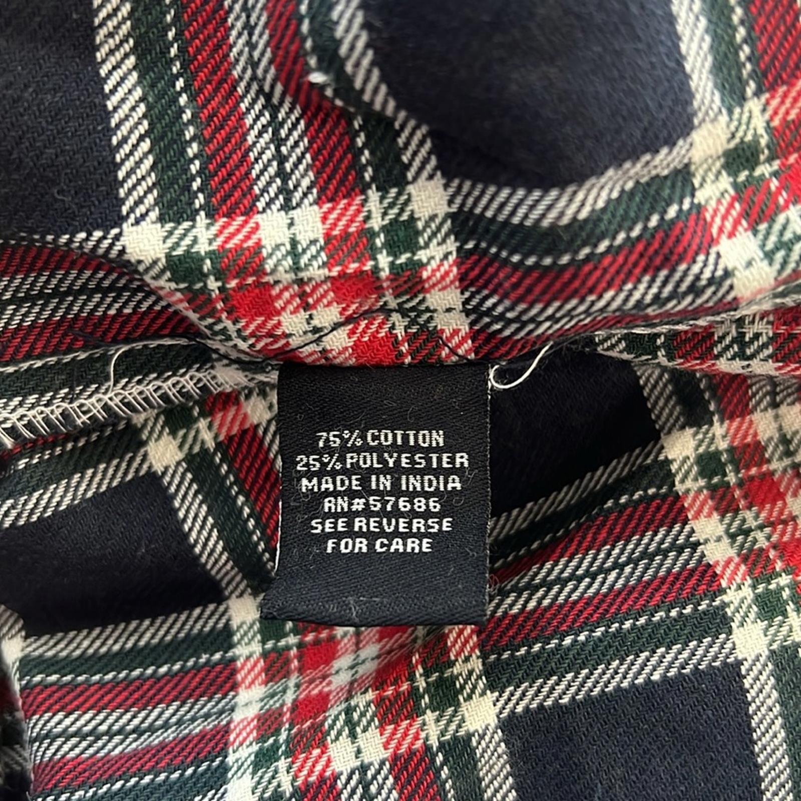 New Look Plaid Button Front Shirt, Size 2X New w/Tag