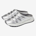 Michael Kors Epic Slip-On Sneakers/ Clogs, Quilted Silver Size 6.5 New in Box