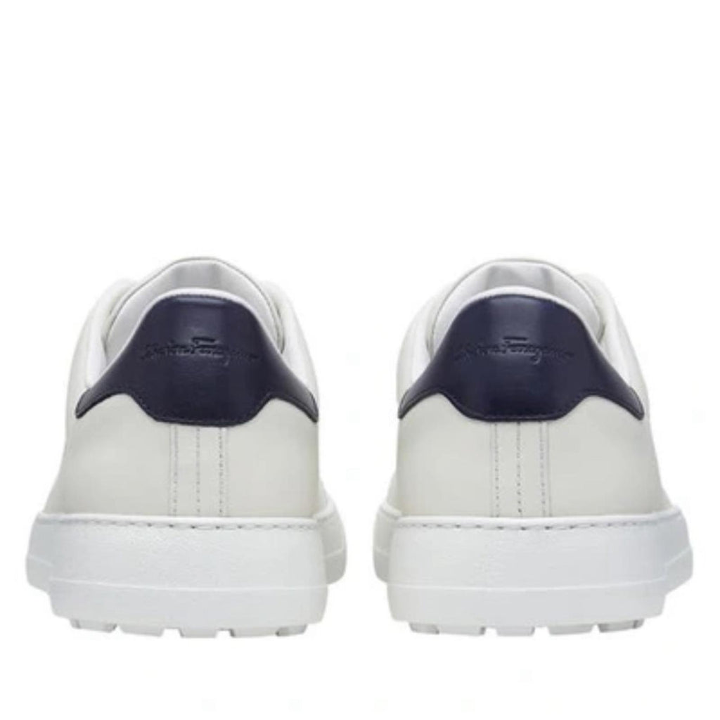 Ferragamo Pierre Low Top Sneakers, Calf Leather Size EU 41 New in Box