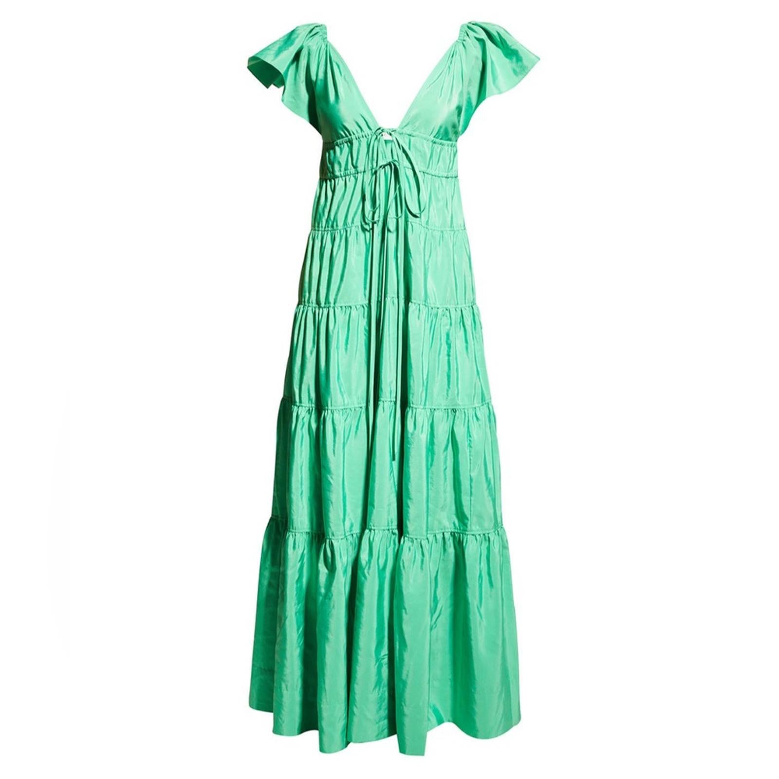 A.L.C. Luca Ruffled Sleeve Tiered Dress, Size 4 New w/Tag Retail $695 SOLD OUT!