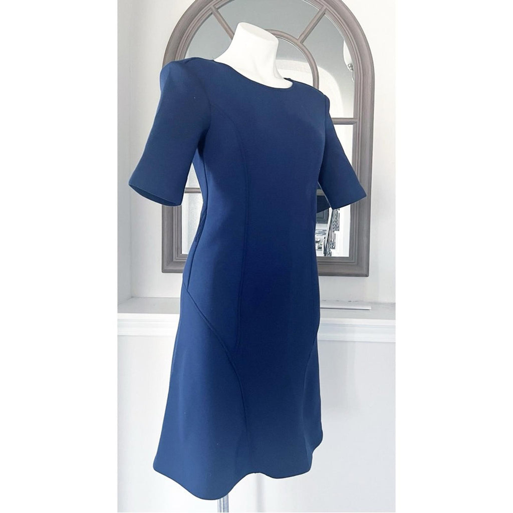 Lauren Ralph Lauren A-Line Navy Dress, Size Small New w/Tag, Retail $145