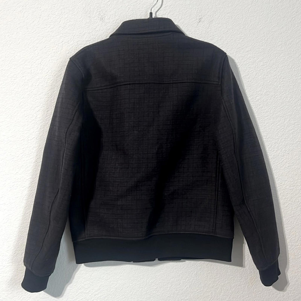 Theory Wyatt Rush Micro Check Wool Jacket, Size S, NEW