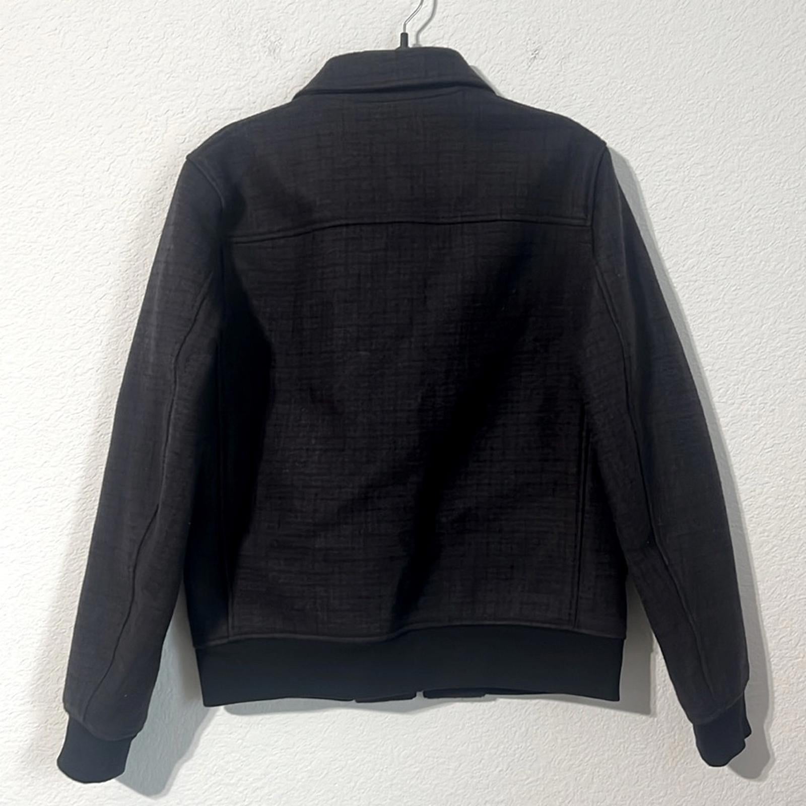 Theory Wyatt Rush Micro Check Wool Jacket, Size S, NEW