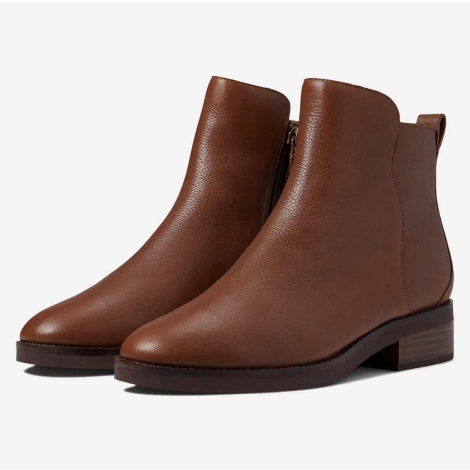 Cole Haan Waterproof River Chelsea Bootie, Brown Size 6 New w/Tag