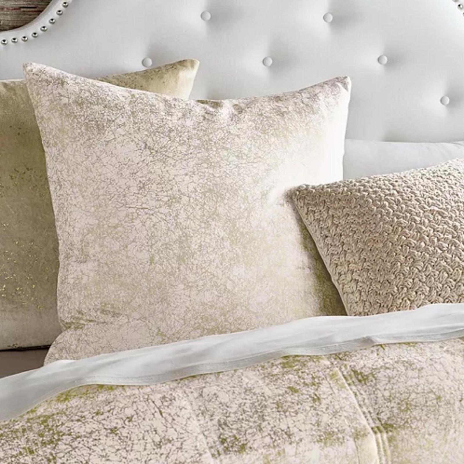 Michael Aram Metallic Textured European Sham, NWT $150