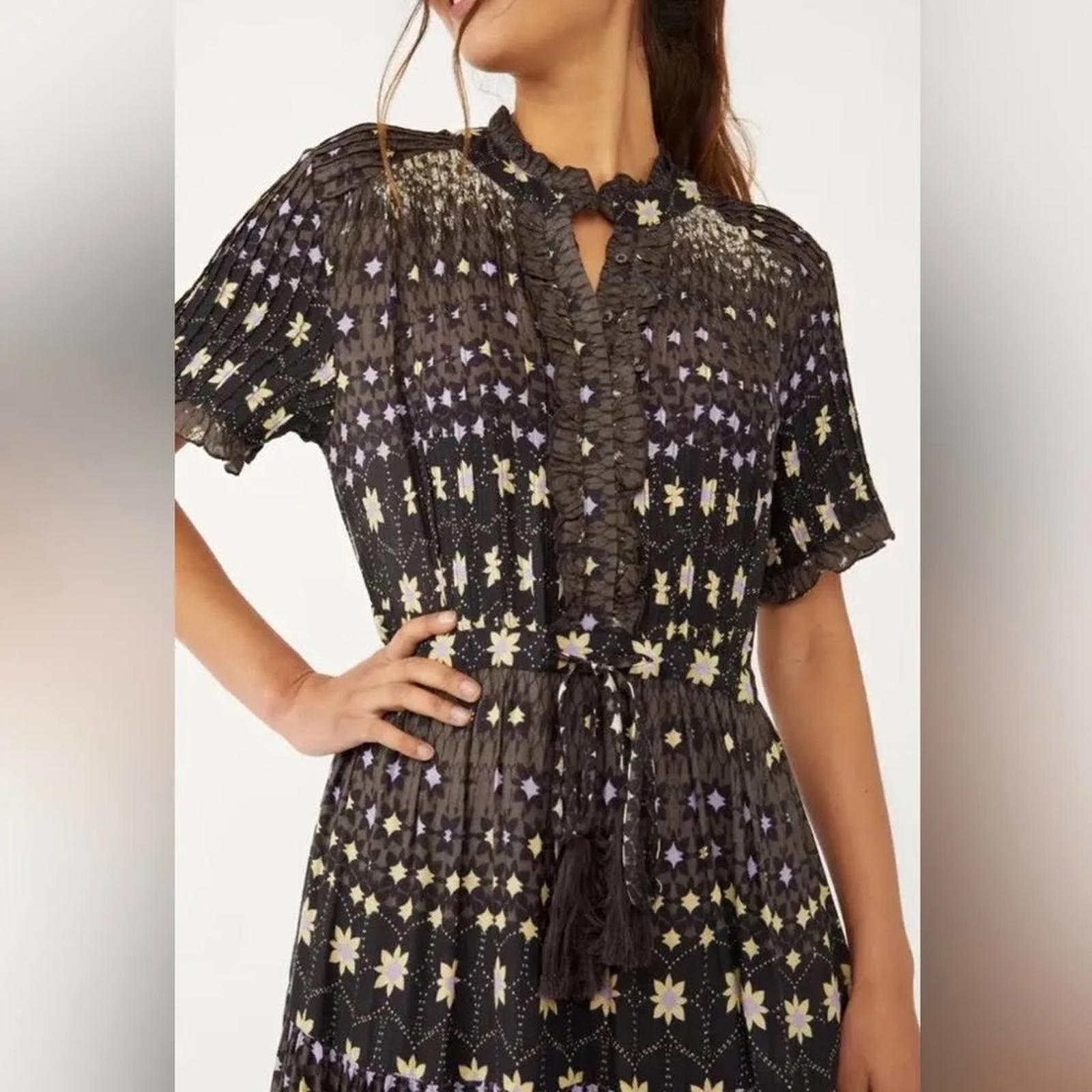 Free People Rare Feeling Printed Maxi Dress Brown Size M New w/Tag $148 SOLD OUT