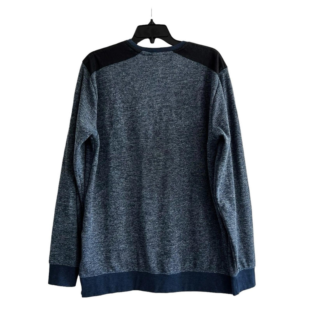 Kaporal Flecked Round Neck Sweater w/Pocket & Side Zippers Size XL EXCELLENT!
